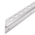 Allstar 0.12 x 1 x 72 in. Slotted Angle Aluminum Support Braces ALL23124